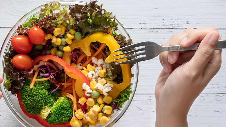 Healthy and Colorful Plate