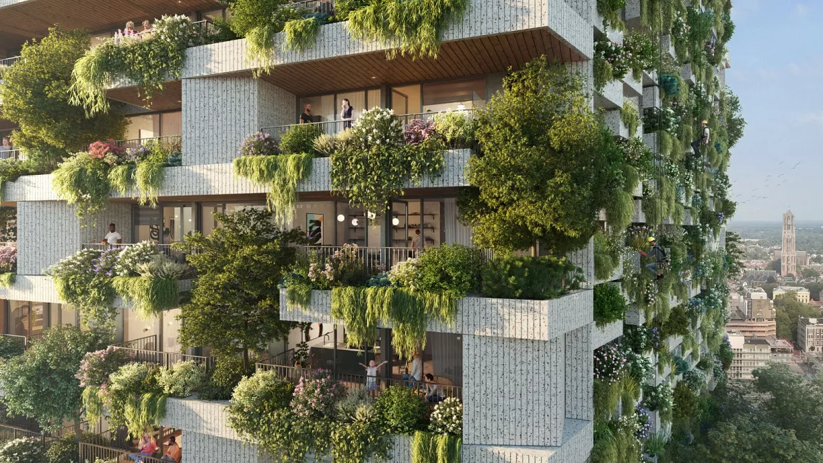 Vertical Forest Facade